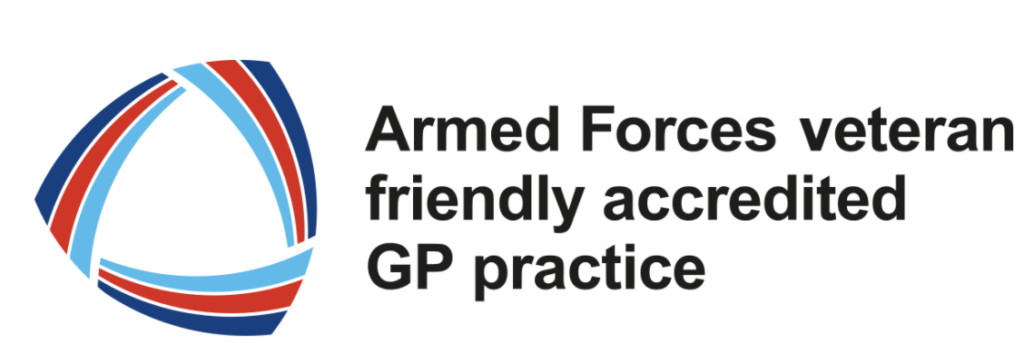 We are an Armed Forces veteran friendly accredited GP practice